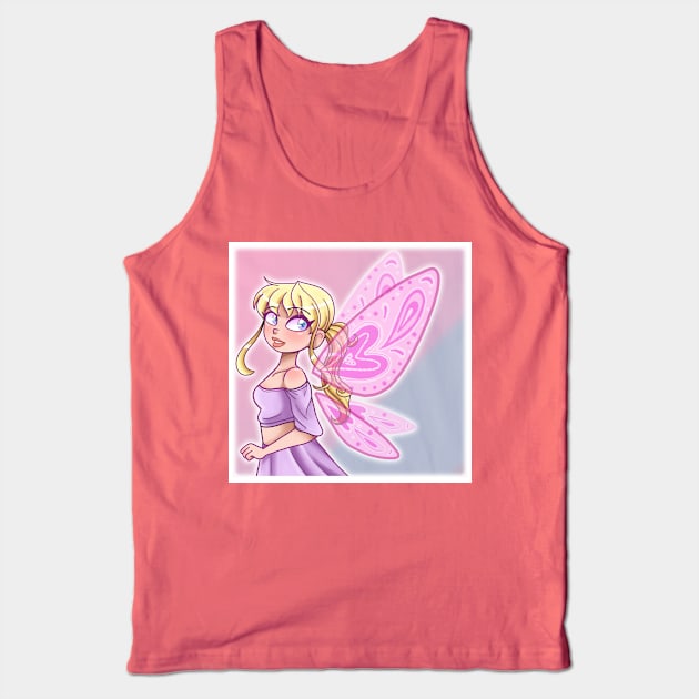 Pastel Fairy Tank Top by LittleGreenHat